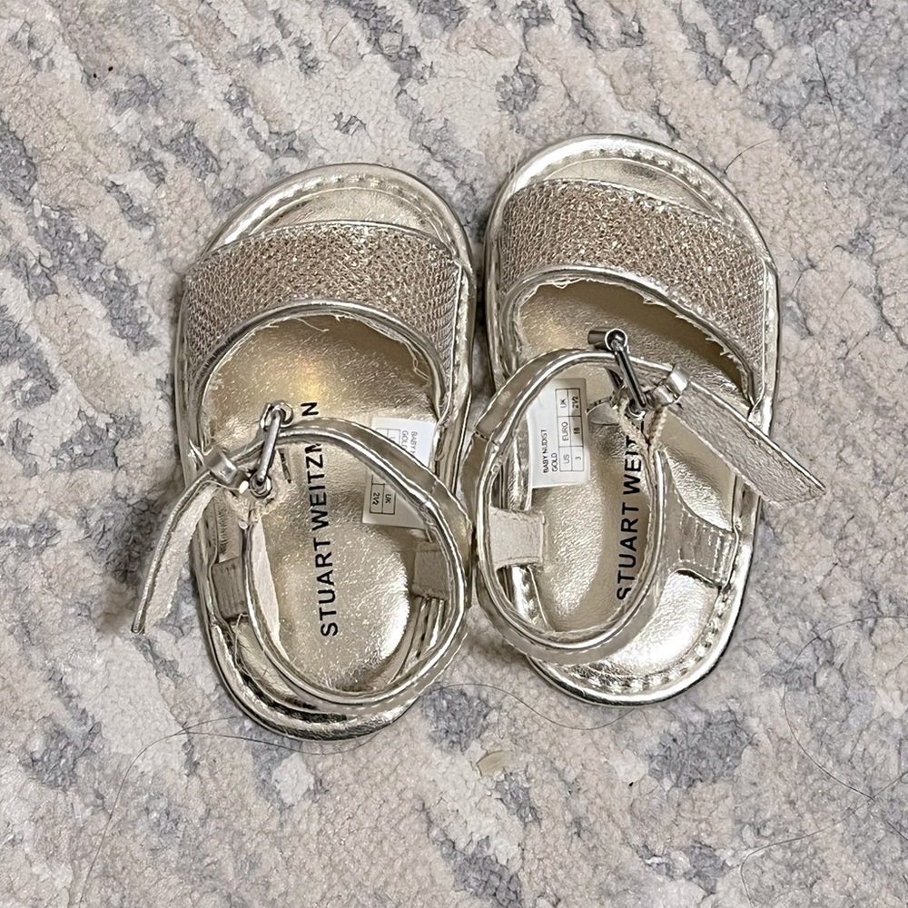 Stuart Weitzman Gold sandals